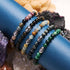 AAA Obsidian | 925 Sterling Silber | Edelsteinarmband